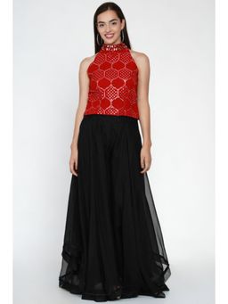 Twenty Nine - Organza Layered Skirt Palazzo