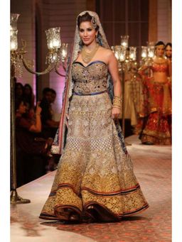 MANDIRA WIRK - Sophie Chaudry Lehenga Blouse With Dupatta
