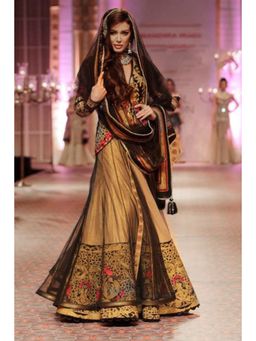 MANDIRA WIRK - Sahar Biniaz Lehenga Blouse With Dupatta