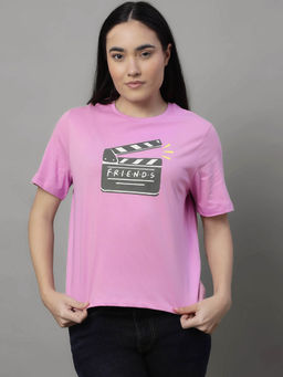 Free Authority - Friends Graphic Relaxed Fit Tshirt for Women