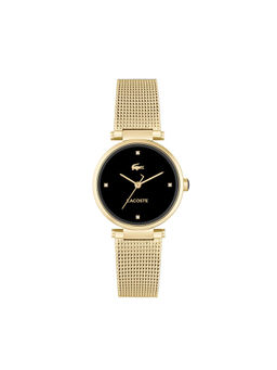 Lacoste - Women Basic Slim Black Round Dial Watch - 2001336 (M)