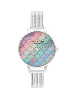 Olivia Burton - Women Rainbow Round Dial Watch - OB16US46 (M)