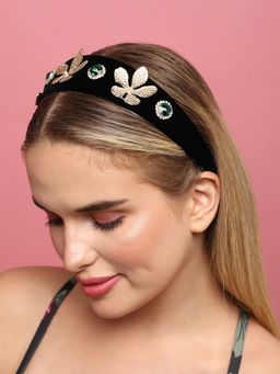 Sohi - Green Stone Stylish Hair Band