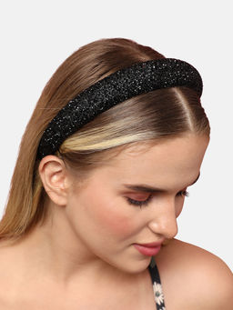 Sohi - Black Color Stylish Hair Band