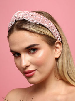 Sohi - Blush Pink Luxe Hair Band