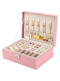 Cortina - Pink Portable Jewellery Storage Organiser