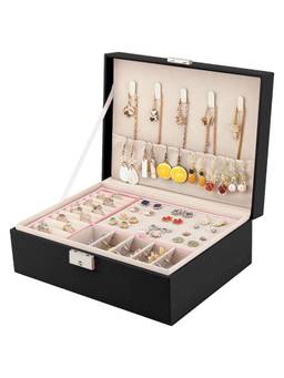 Cortina - Black Portable Jewellery Storage Organiser