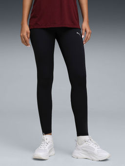 Puma - Evo stripe Women's High-Waist Black Tights