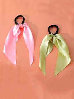 Estele - Multicolor Scarf Hair Bands for Women or Girl Pack of 2