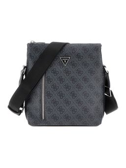 Guess - Men Grey Printed Sling Bag