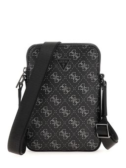 Guess - Men Black Printed Sling Bag