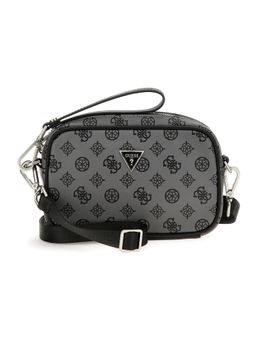 Guess - Men Grey Printed Sling Bag