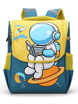 Little Surprise Box - Blue Astro Flap Early School Backpack (2-5 Years)