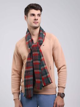 Monte Carlo - Multi-Color Wool Blend Woven Muffler