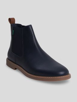 Kickers - DYLA Navy Blue Men Chelsea Boots