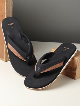 Yoho - Mello Black Men Lightweight Flipflops