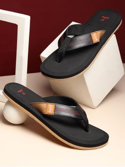 Yoho - Snooze Black Men Stylish Lightweight Flipflops