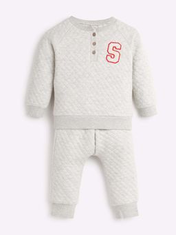 Somersault - Little Masters Quilted Sweat & Joggers (Set of 2)