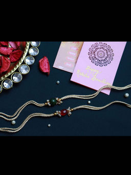 PAYA - Natural Stone Rakhi Combo