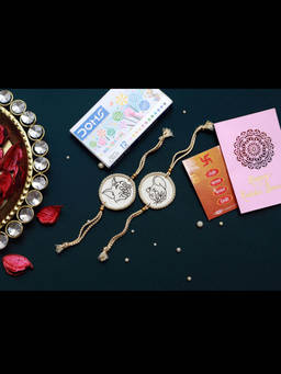 PAYA - DIY Tom & Jerry Kids Rakhi with Wax Crayons
