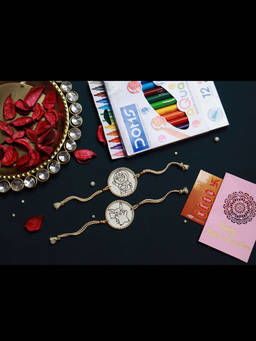 PAYA - DIY Doraemon & Pikachu Kids Rakhi with Aqua Pens