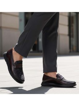 Bugatti - Domin Bordo Premium Leather Comfort Slip-On Loafers