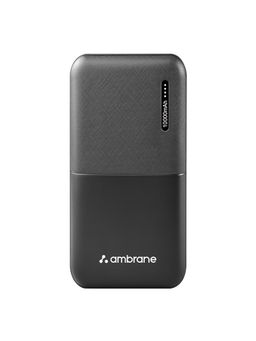 Ambrane - PP-111 10000mAh Lithium Polymer Power Bank (Black)