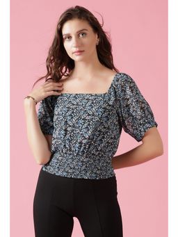 Gipsy - Blue Georgette Top