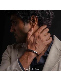 SWASHAA - Men Sparton's Leather Bracelet