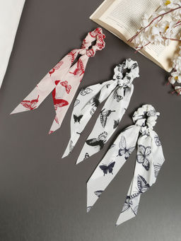 Stol'N - Multi-Color Cotton Printed Rubber Band (Pack of 3)