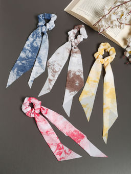 Stol'N - Multi-Color Cotton Printed Rubber Band (Pack of 4)