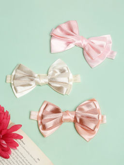 Stol'N - Multi-Color Cotton Embellished Headbands (Pack of 3)