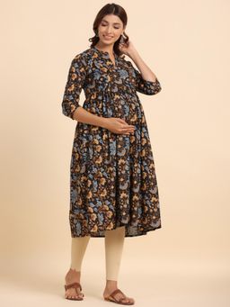 CRAFIQA - Multi-Color Printed Kurta
