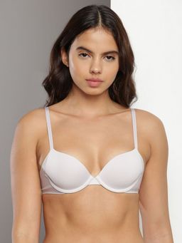 Calvin Klein - White Medium Coverage Padding Wired Push-Up Bra