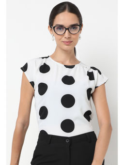 Not So Pink - White Women Styled Top