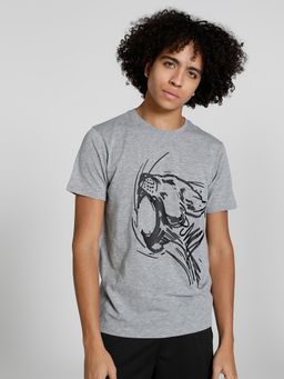 Puma - Performance Graphic Ss Men Grey T Shirt
