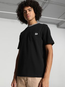 Puma - Downtown Pocket Men Black T Shirt