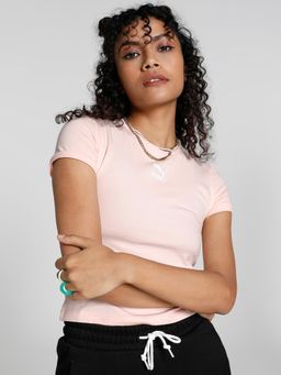 Puma - Classic Fitted Women Pink T Shirt