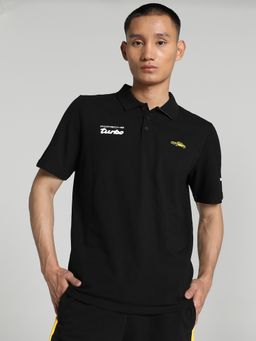 Puma - Pl Men Black Polo T Shirt