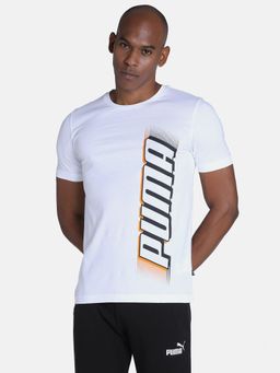 Puma - Speed Men White T Shirt