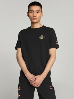 Puma - Worldwide Graphic Black T Shirt
