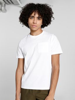 Puma - Modern Basic Pocket Men White T Shirt
