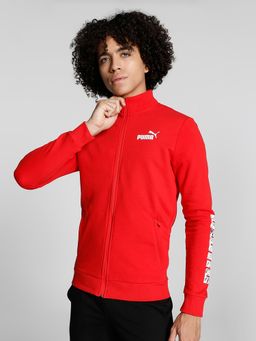 Puma - Stylized Graphic Men Red Jacket