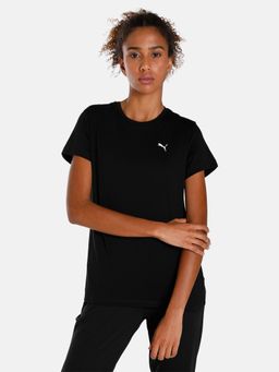 Puma - Ess Small Logo Women Black T Shirt