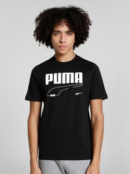 Puma - Rebel Men Black T Shirt