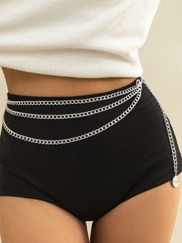 Yellow Chimes - Triple Layered Waist Chain