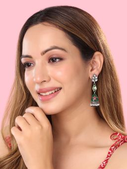 Yellow Chimes - Contemporary Jhumkas Earrings