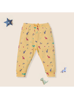 Nautinati - Infant Cotton Printed Ankle-Length Joggers