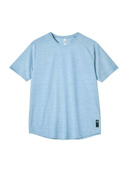 Tego - Blue Polyester Solid Men T-shirt - Blue