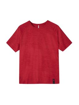Tego - Red Polyester Solid Men T-shirt - Red